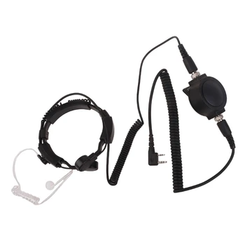 WalkieTalkie s Prstom PG Mic Slušalke Pribor Slušalke za BFF8HP BFF9 UV-82 UV-82HP UV-82C UV-5R UV-5R+ UV-5RA 40GE