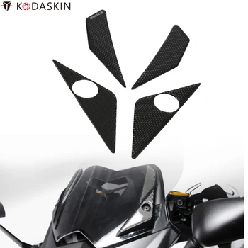 KODASKIN Motocikel Vetrobransko steklo Nalepke 3D Carbon Nalepke za Dekoracijo Spremeni za Yamaha T MAX 530 TMAX 530 XP 530 Dodatki