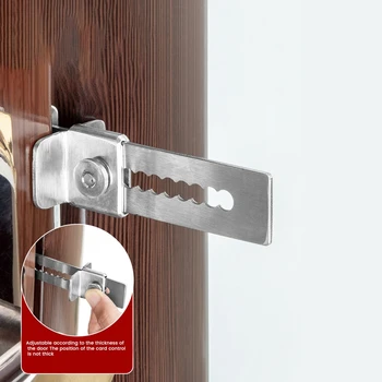 Varnost Prenosni Vrata Plug Hotel Vrat, Oken Home Security Lock Zapah Za Zaklepanje Naprave Vrata