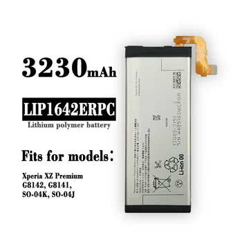 LIP1642ERPC Telefon Baterija Za SONY Xperia XZ Premium G8142 XZP G8142 G8141 TAKO 04K TAKO 04J Zamenjava Litij-Novo Bateria
