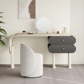Francoski retro slogu toaletno mizico, spalnica shranjevanje kabinet, integrirano moderno in minimalistično toaletno mizico