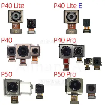Original Zadnji Glavni Nazaj Modula Kamere Sprednja Kamera Flex Kabel Za Huawei P40 P50 Pro Lite E LiteE Telefon Rezervnih Delov