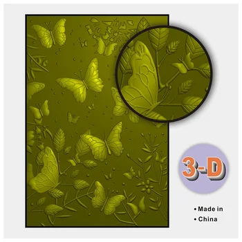 Novo metulj zbirka 3D reliefno plastiko reliefni mapo za kartico izdelava, album, DIY plovila, okrasni material