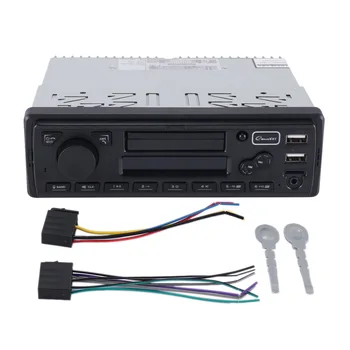 Autoradio 1 Din Radio Bluetooth Avto AUX-in MP3 Predvajalnik, FM, USB Auto Stereo Audio Stereo Digitalni Audio FM z Držalom za Telefon