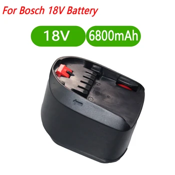 18V 6800mAh Li-ionska Baterija Za Bosch Doma (Samo Za Tip C) PBA PSB PSR PST AL1830CV AL1810CV AL1815CV