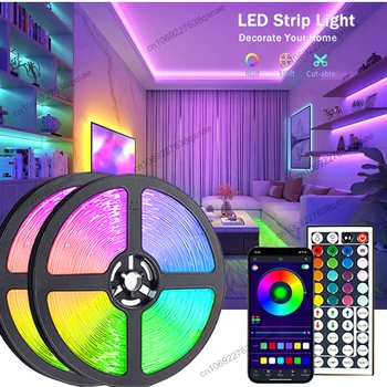 LED Trakovi Luči 10m 20m RGB Led Trak Led Luči za Sobo, TV, USB, Bluetooth Igra LED Trak Navidad, Neon, Luči Christma Dekoracijo
