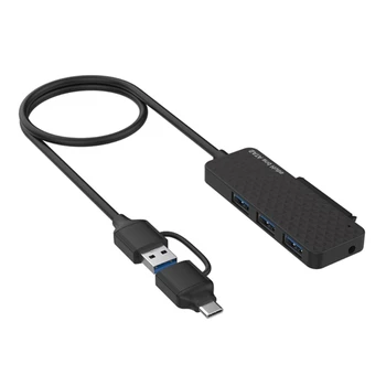 Hitro USB TypeC na Trdi Kabel 5Gbps Učinkovit Prenos Podatkov za Zunanje 2.5