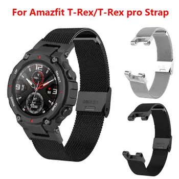 Najlon Platno, Trak Za Huami Amazfit T-REX 2 Smart Watchband Športna Zapestnica Za Amazfit T-Rex/T Rex 2 Zapestje Correa