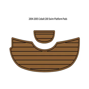 Kakovost 2004-2005 Kobalt 200 Plavati Platformo Korak Pad Čoln EVA Peno, Teak Krova Talna Obloga