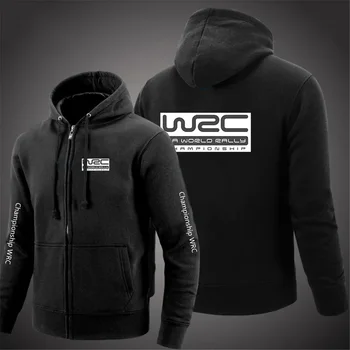 Svetovnem Reli Prvenstvu WRC Nova Moda za Moške Hoodies Udobno Sweatshirts Harajuku Zadrga Jakne Barva Priložnostne Plašč