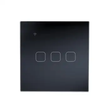 Eu Standard Smart Stikalo Za Glasovni Nadzor Za Alexa In Doma Pametni Dom Smart Touch Stikalo Steno Gumb 1/2/3 Banda Čas
