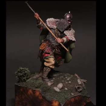 Unassambled 1/18 90 mm stari bojevnik vojak Smolo slika miniaturni model, kompleti Unpainted