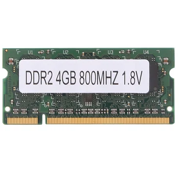 DDR2 4GB 800Mhz Laptop Ram PC2 6400 2RX8 200 Zatiči SODIMM za Intel AMD Prenosnik