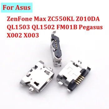 50-100 kozarcev Polnilnik USB Polnjenje Dock Priključek Za Asus ZenFone Max ZC550KL Z010DA QL1503 QL1502 FM01B Pegasus X002 X003