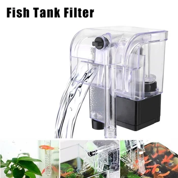 Zunanje odložite Filter Mini Akvarij Filter Vode, Črpalke za Aquarium Fish Tank Filter Kisika Podvodnih Voda Čistilec