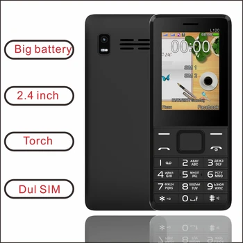 EAOR 2G pa 2,4-palčni zaslon Funkcija Telefon z Dvojno SIM kartico 3000mAh big battrey Tipkovnica bar, Telefon z močno svetlobo Baklo