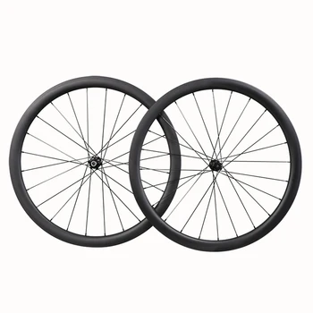 700 C 50mm deepth clincher ogljikovih 25 mm, širina disk cesti in cyclocross kolesa z Novat es hub in Sapi m naper